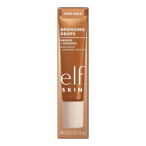 e.l.f Skin Bronzing Drops - Pure Gold - Picture 1 of 9